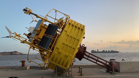 Sistema flotante de LiDAR FLS con doble LiDAR
