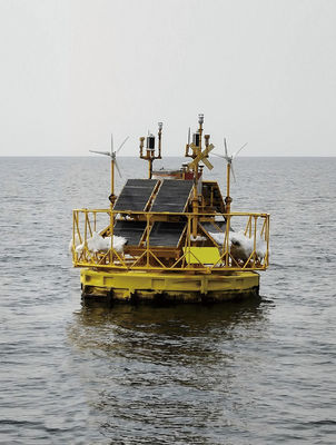 Las boyas de viento Lidar en los sistemas de monitoreo de boyas offshore del Golfo