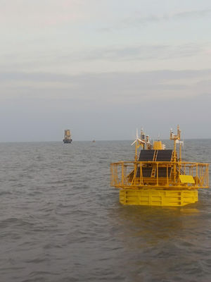 9m Buya Lidar Flotante Bote Almacenamiento local de datos