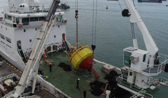 Medición del viento en alta mar con boyas LiDAR flotantes en el océano