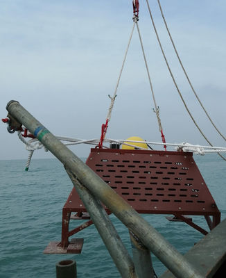 Dispositivo hidrológico de fondo marino de acero al carbono Transmisión inalámbrica de datos 150W